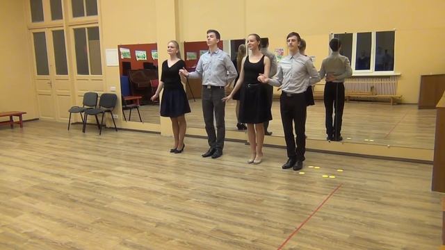 Схема танца Русская кадриль. смотреть онлайн