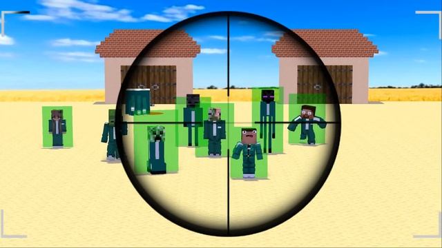 SQUID GAME CHALLENGE - Monster School - Minecraft Animation смотреть онлайн