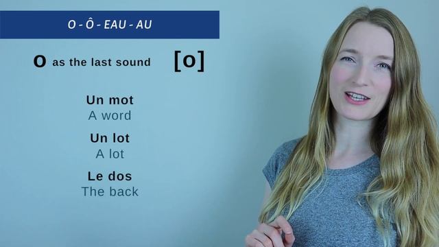Pronunciation Of O - Ô - AU - EAU In French | Lesson 23 | French Pronunciation Course