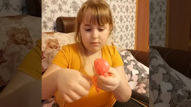 Поделка из ниток "Птичка" смотреть онлайн
