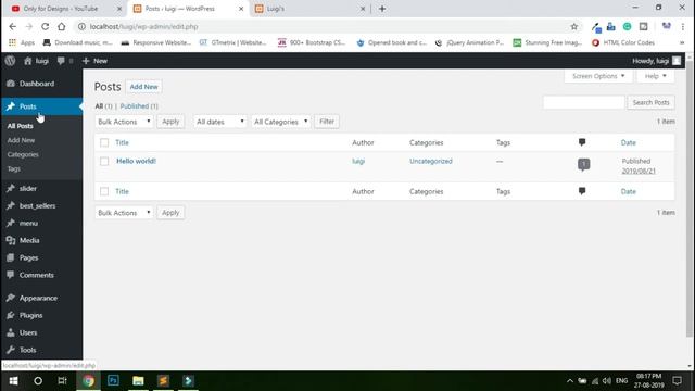 How to Convert HTML to WordPress || Make Dynamic Blog in WordPress || Make WordPress || Part - 4 смотреть онлайн