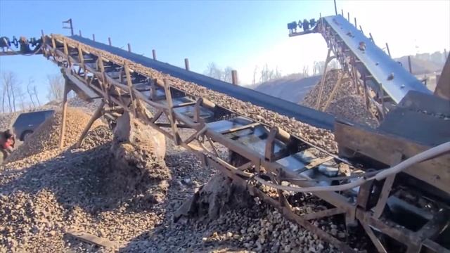 Грохот для просеивания щебня/Просеивание щебня/Просеивание гравия смотреть онлайн