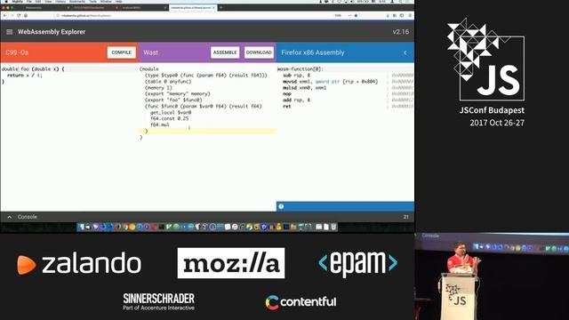 Dan Callahan: Practical WebAssembly | JSConf Budapest 2017 смотреть онлайн
