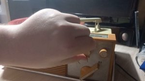 Портативная радиола "Бригантина" 1969 года выпуска