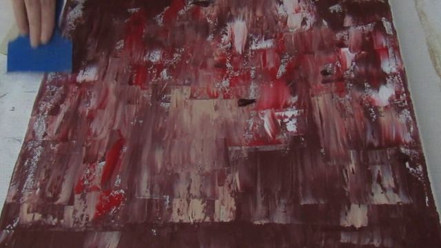 Пишем картину в стиле Абстракция / abstract painting/ смотреть онлайн