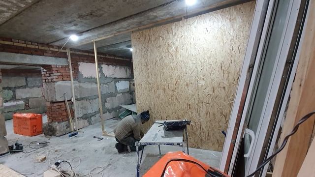 №13 легкая теплая стена перегородка, погреб в цокольном этаже смотреть онлайн