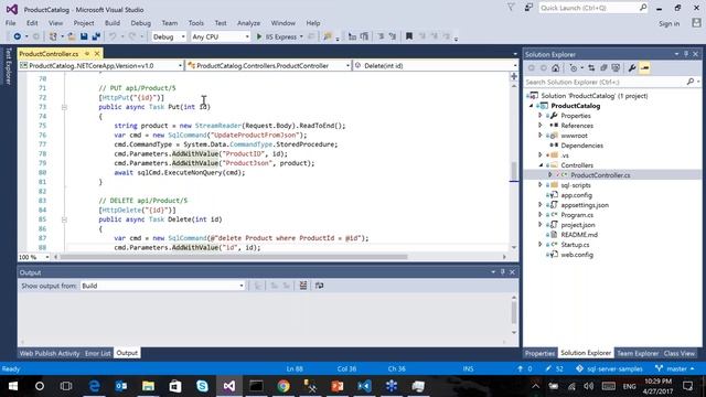 Building REST API with SQL Server using JSON functions смотреть онлайн