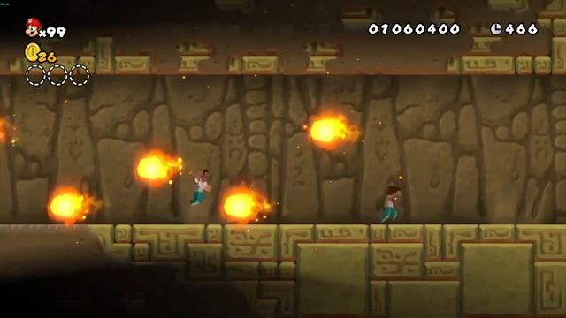 New Super Minecraft Bros. Wii Walkthrough #03 смотреть онлайн