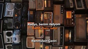 Rammstein - Radio (Lyrics - Türkçe Çeviri)