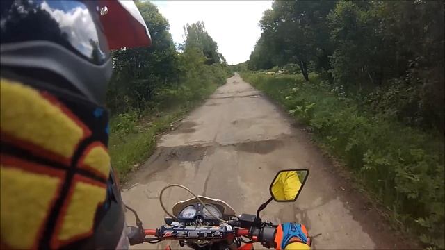 Irbis TTR250R. Лето на мотоцикле. Начало. смотреть онлайн