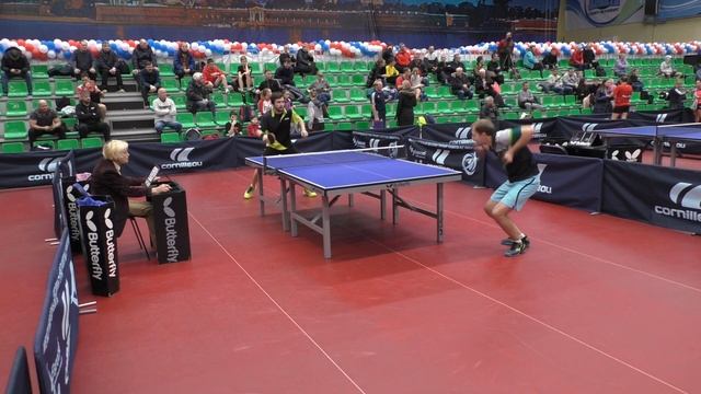 ФНТР Таламанов И. (1083) - Вульфсон И. (1038) 1/2 финала ЛЧ СПб по настольному теннису 12.01.20 смотреть онлайн