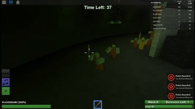 Pro100 RoBlox. Zombie Rush - #3 Я теперь Зомби! Игровое видео для детей, lat's play. смотреть онлайн