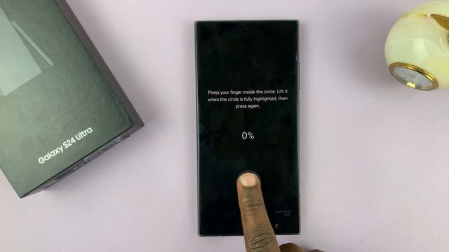 How To Set Up Fingerprint On Samsung Galaxy S24 / S24+ / S24 Ultra