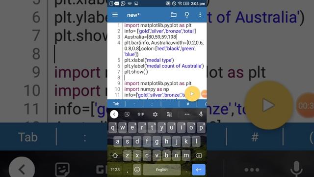 Program to create bar graph with python programming смотреть онлайн