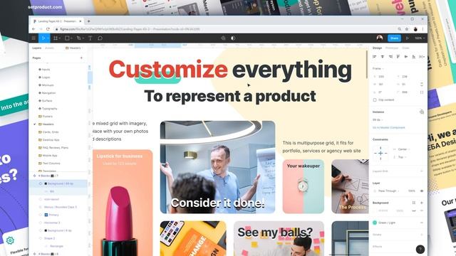 Figma web design - Landing pages library 2.0 - Website templates - Desktop & Mobile смотреть онлайн