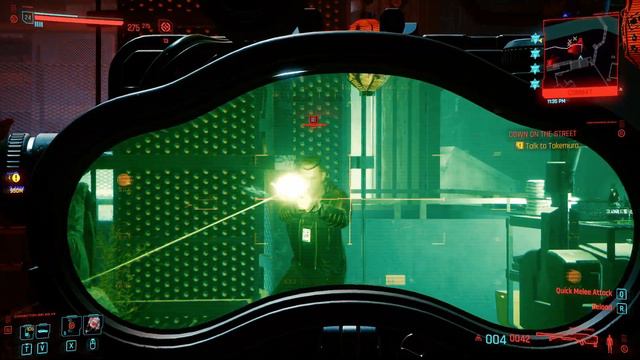 Cyberpunk 2077 - Rampage CyberPsycho LEGENDARY MONOWIRE 4 Star Epic Police Escape 60fps смотреть онлайн