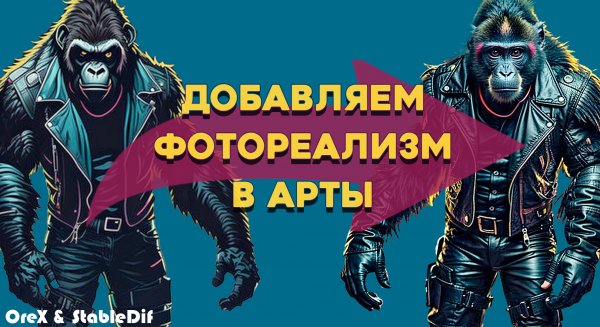 Добавляем фотореализм в арты | Stable Diffusion