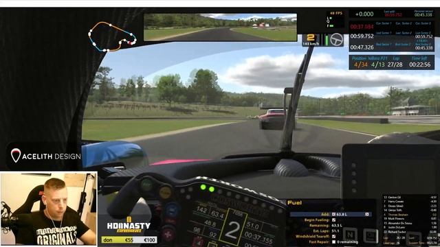 ( iRacing ) IMSA Hagerty iRacing Series ( Une Course De Malade !! ) Fr смотреть онлайн