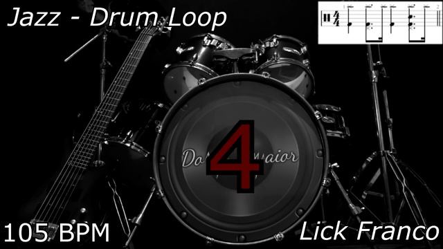 Jazz Drum metronome Loop 105 BPM смотреть онлайн