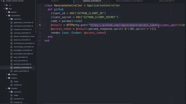 EmberScreencast 184 - Github OAuth2 Authentication with Torii смотреть онлайн