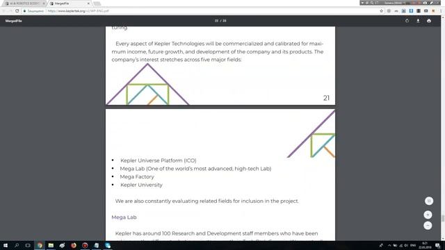 Kepler — платформа для инвестиций в робототехнику. Перспективы и стоимость. смотреть онлайн