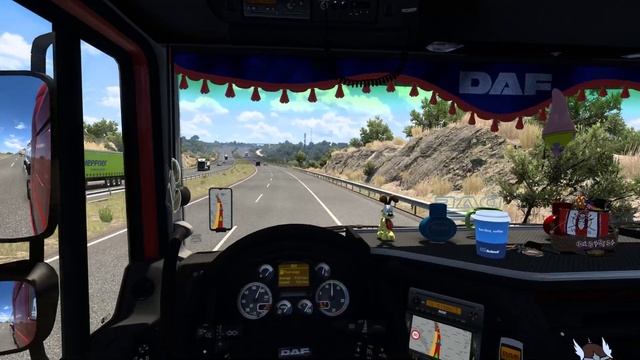 ETS2 1.40 - Euro Truck Simulator 2 - DAF XF 105 - Madrid (ES) to Sines (PT) смотреть онлайн