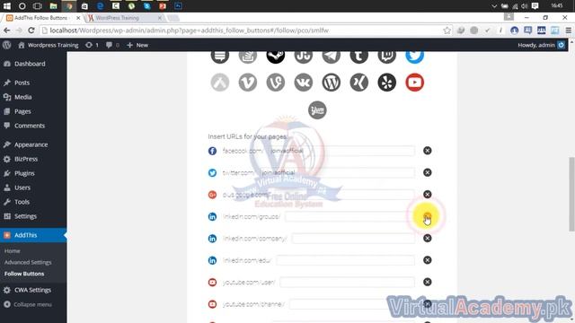 Add Social follow Button in Header in WordPress Website | WordPress Website Tutorials. смотреть онлайн