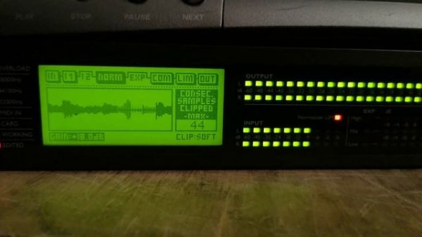 TC Electronic Finalizer Plus Studio Mastering Processor 1206836: A Look At the Displays