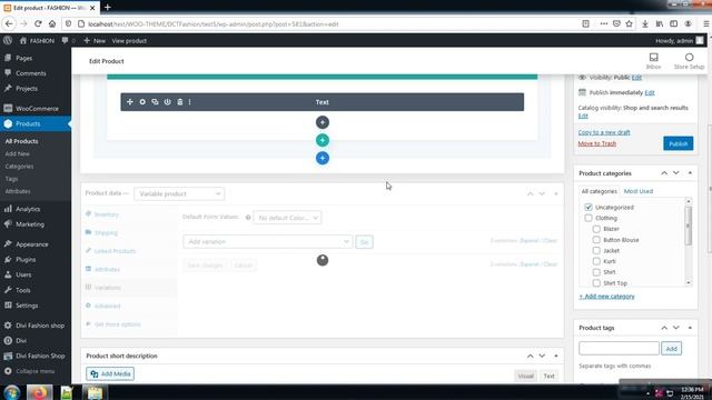 How To Add Variable Product With Divi Builder on Divi Fashion Theme смотреть онлайн