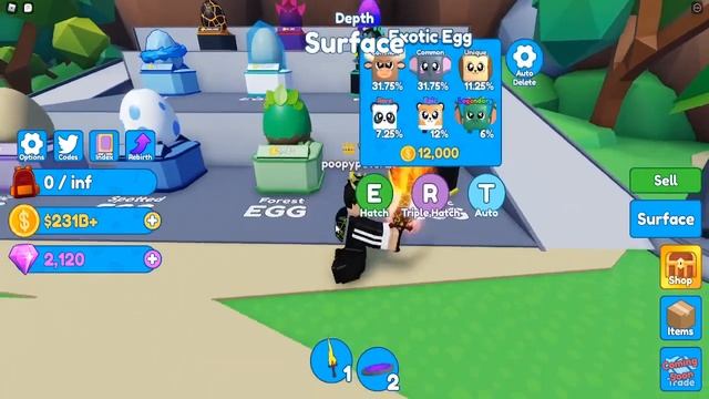 How to Hatch 2X FASTER Eggs Every MINUTE! (Glitch) | Mining Simulator 2 смотреть онлайн