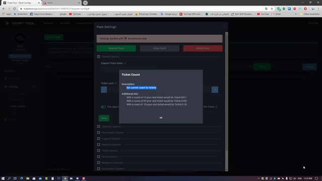 شرح كامل عن التيكت توول بوت | Discord ticket tool смотреть онлайн