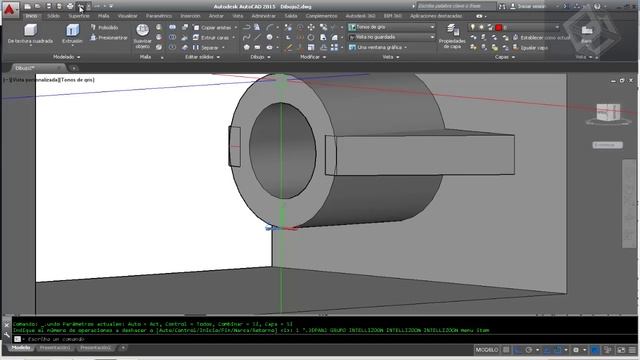 Como hacer un dibujo 3D a partir de un Plano en AutoCAD 2015 ---CLASE AVANZADA --- смотреть онлайн