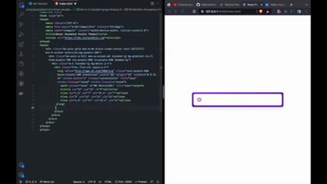 Purple Theme Card with Tailwind CSS смотреть онлайн