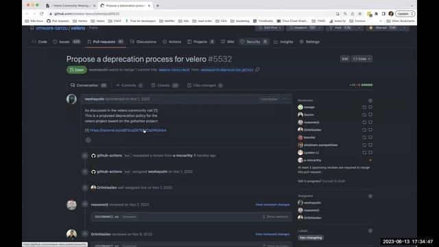 Velero Community Meeting - June 13, 2023 смотреть онлайн