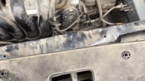 Киа Рио 2015г. Разбор вентилятора без снятия бампера