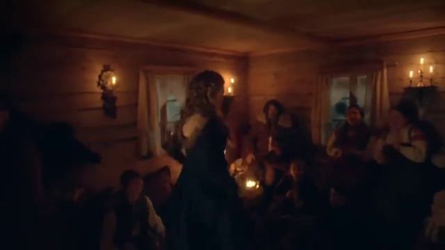 War & Peace - Natasha dancing to Russian folk song (Lily James) смотреть онлайн
