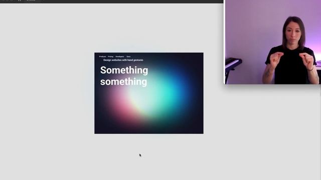 Build UIs in Figma with hand movements смотреть онлайн