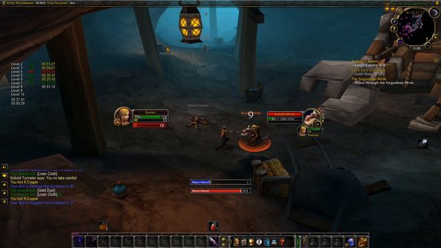 Classic wow - World record Human Rogue speedrun 1-10 1h15m21s deathless смотреть онлайн