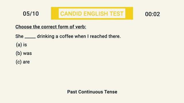 Past Continuous Tense - English Test | SCORE 10/10? - CANDID English смотреть онлайн