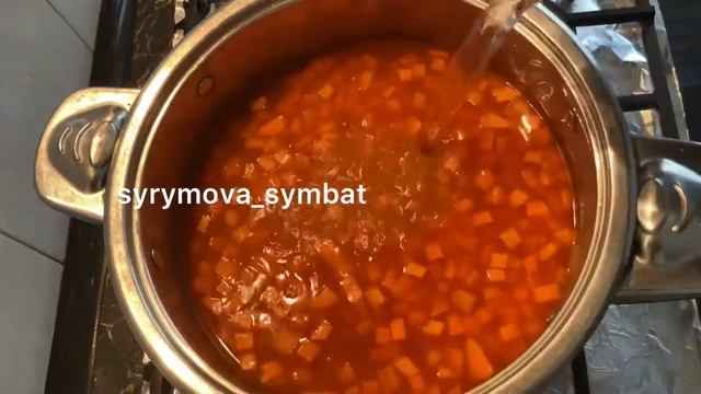 Чечевичный суп. Жасымық сорпасы