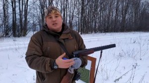 МР-27ЕМ отстрел картечи 7.15мм РЕКОРД и 8.0мм СКМ на 50м