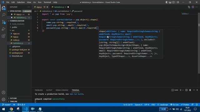 React Form Validation Uygulaması #seviye1.5 смотреть онлайн
