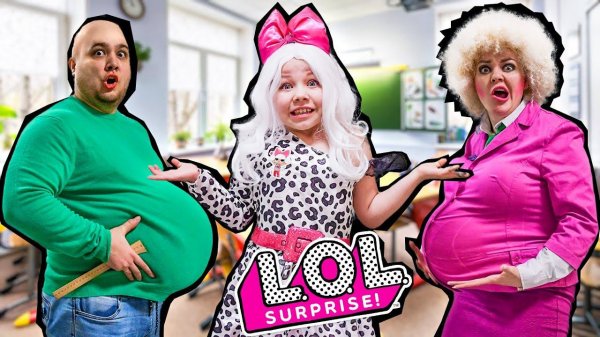 НОВАЯ ДОЧКА СТРАШНОЙ УЧИТЕЛЬНИЦЫ 3D ЭТО КУКЛА ЛОЛ LOL!? Кто больше съест?!