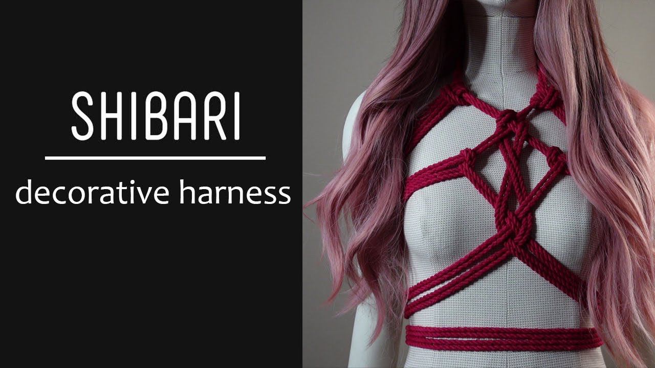 Shibari - обвязка груди / Decorative Harness