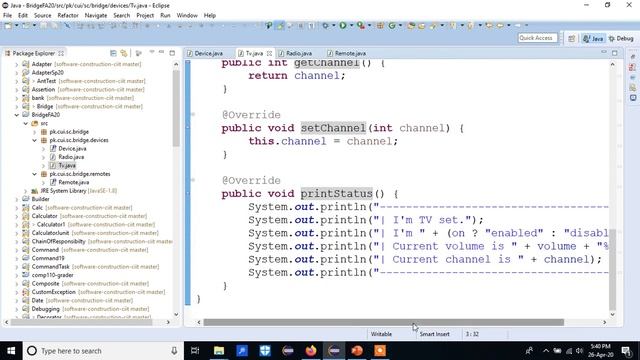 Bridge design pattern in Java - Urdu/Hindi смотреть онлайн