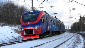 ЭП2Д-0082 "РЭКС" сообщением Москва (Рижский вокзал) - Шаховская