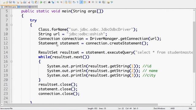 JDBC Part 1 : Basic and Select Query смотреть онлайн