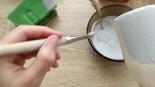 Акриловая краска + пищевая сода/Пустые баночки/Декор смотреть онлайн