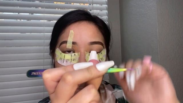 Veyelash Lash Extension at Home (under $40) / Step by Step with Tips & Tape Method ♡ смотреть онлайн
