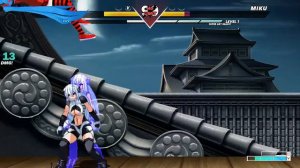 Iari vs Miku | Mugen | High Level Insane Epic Fight